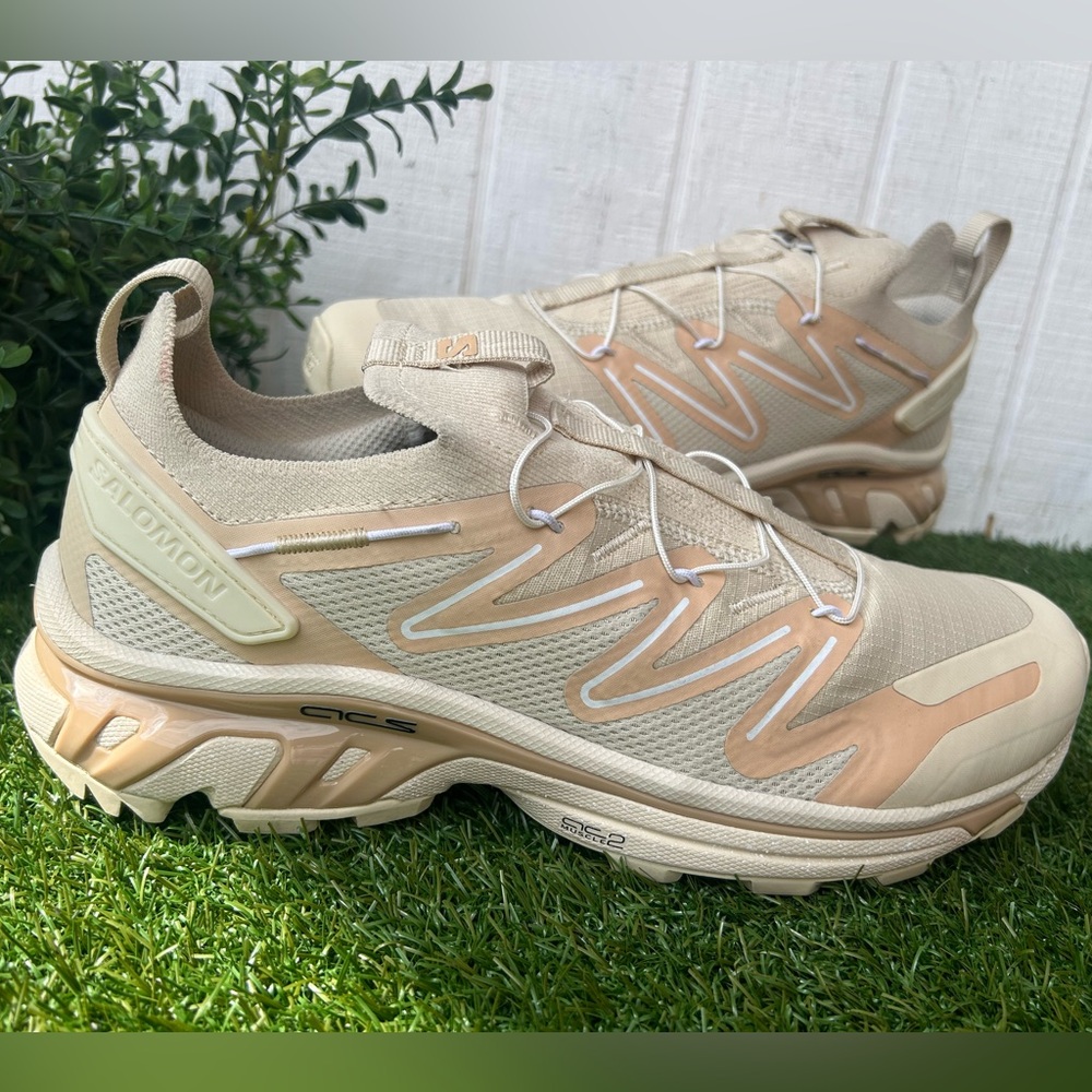 Salomon XT Rush 2 Bleached Sand women Sz 11 men10 Sneakers new (store display)👟 - Picture 5 of 16